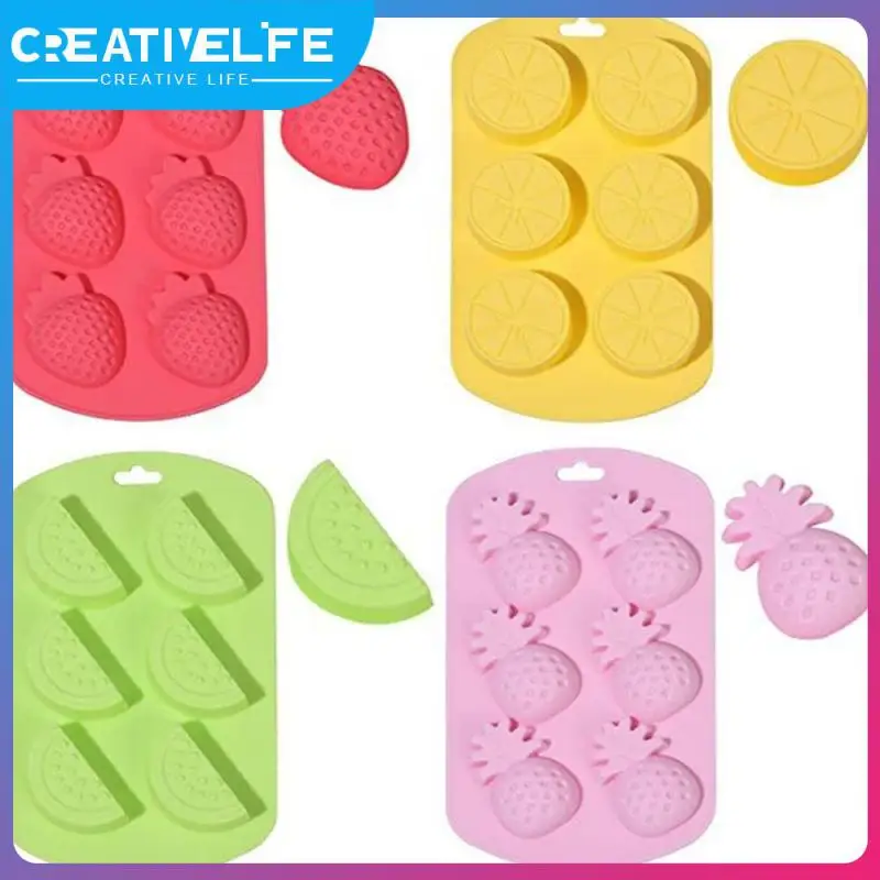 

High Quality Chocolate Candy Mold Diy Baking Mold Fruit Shape Cartoon Silicone Mold Kitchen Accessories Candy Mold Cake Mold