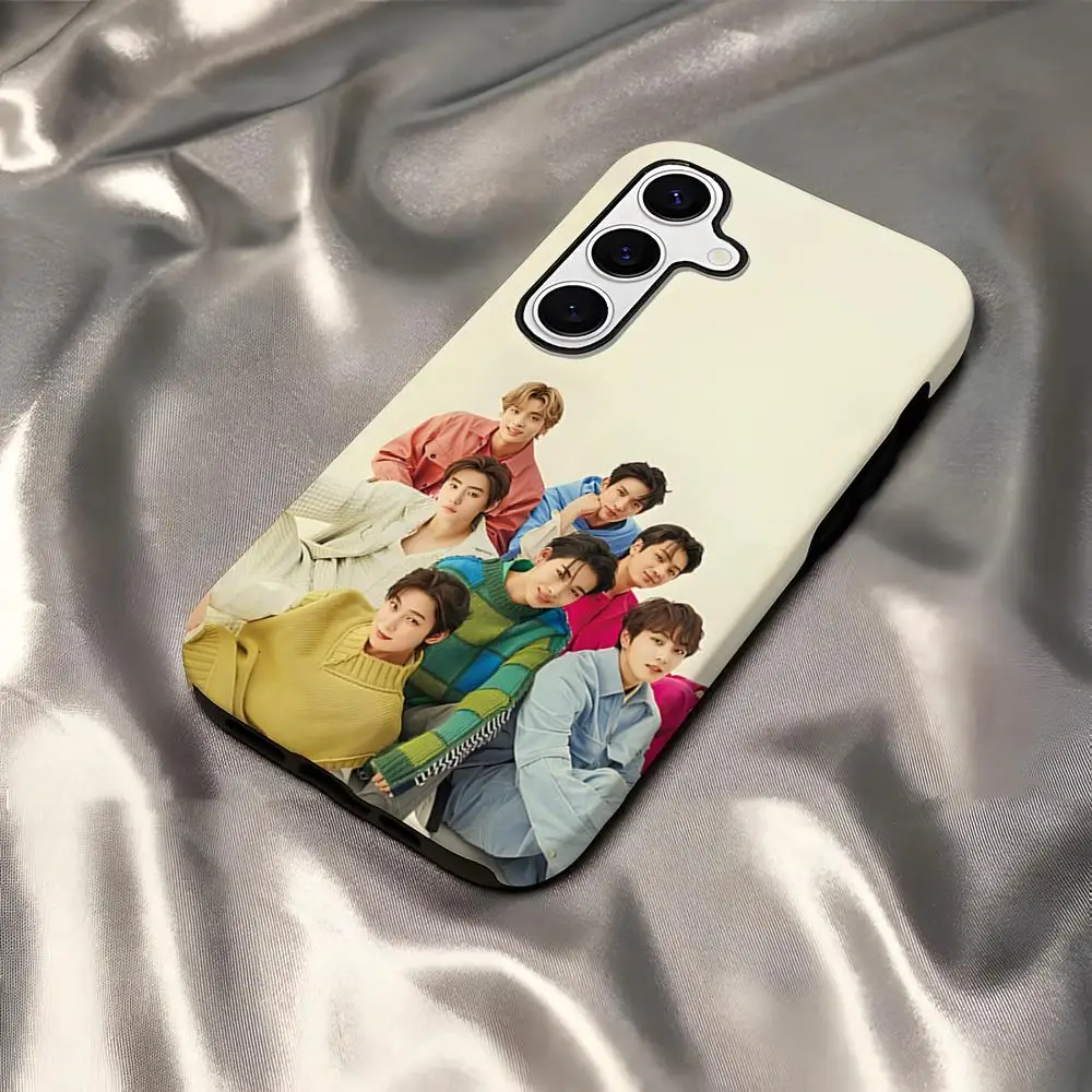 Фото Чехол для телефона E-Enhypens Boy Band для Samsung S25 Ultra S21 S22 S23 FE S24 Plus A56 A36 A16, глянцевый чехол 2 в 1 №3