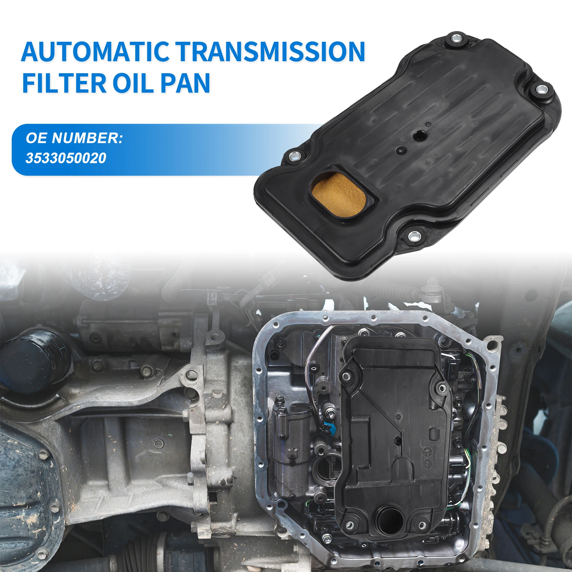 Масляный поддон фильтра автоматической коробки передач UXCELL для Lexus GS350 2013 IS350C 2014