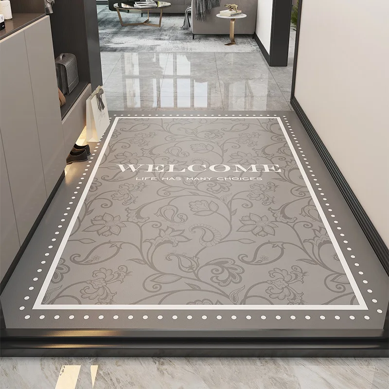 

Новинка 2022, роскошные дизайнерские Придверные коврики, Нескользящие коврики с цветами, Нескользящие напольные коврики, коврики, домашний текстиль, подстилки Almofadas