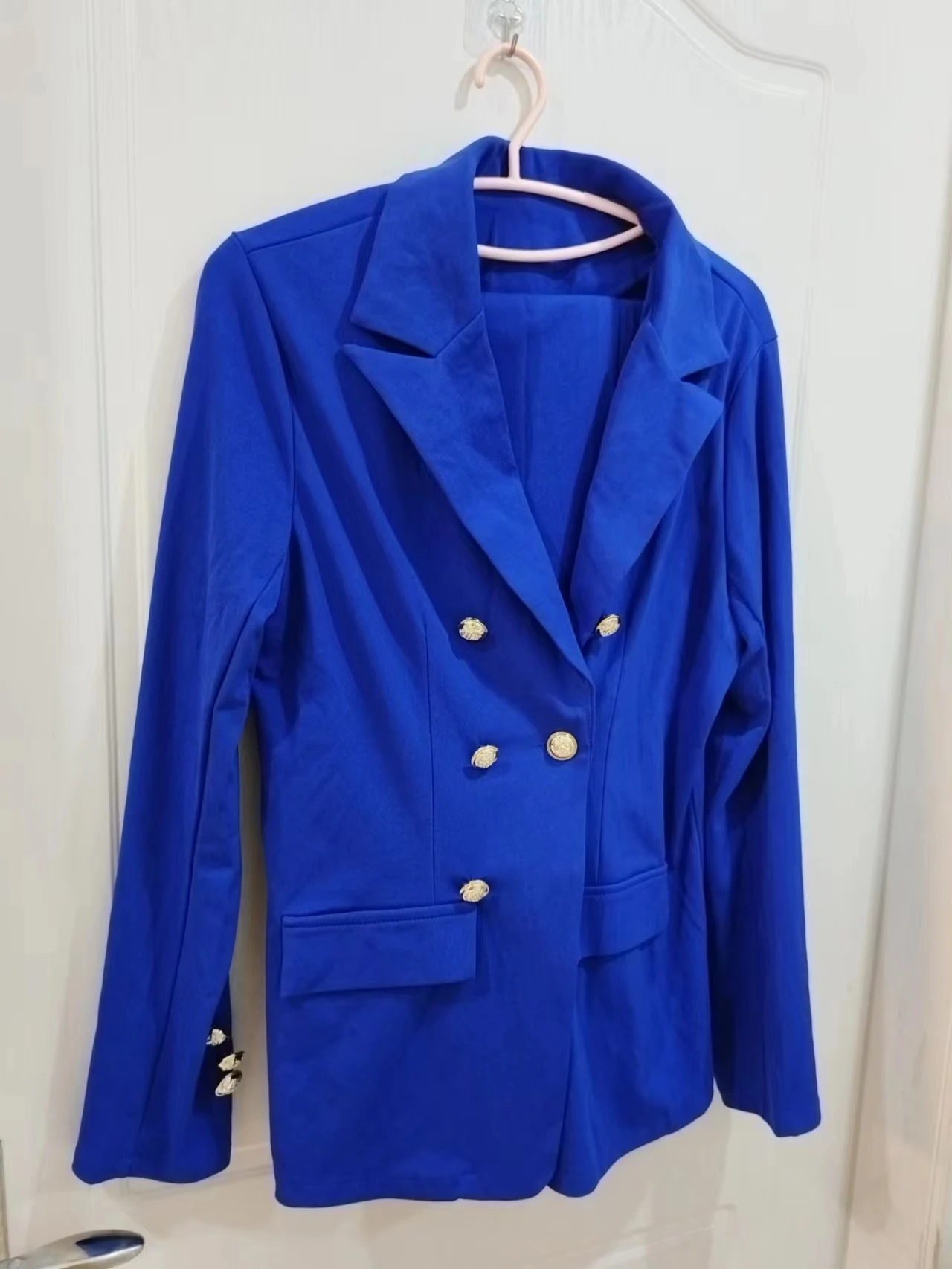 Women Formal Pant Set 2023 New in Casual Double Breasted Blazers Jacket Pants 2 Piece Sets Elegant Office Ladies Business Sets