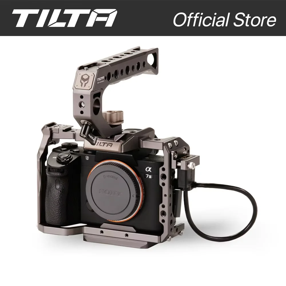 Комплект Tilta A7 A9 Full Cage Rig iii TA-T17-A-G для Sony A73 A7M3 A7R3 A7M2 A7R2 A7S2 Ручка опорной пластины