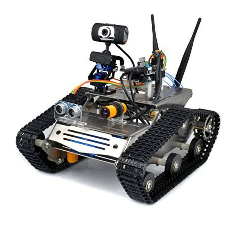 Sm5 Th Wireless Wifi Robot Car Kit for Arduino Vehicle Smart Robotics Camera DIY