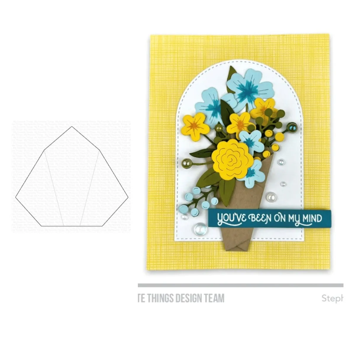 

Bouquet Wrap Die-namics Metal Cutting Dies For Diy Scrapbooking Crafts Maker Photo Album Template Handmade Decoration 2022 New