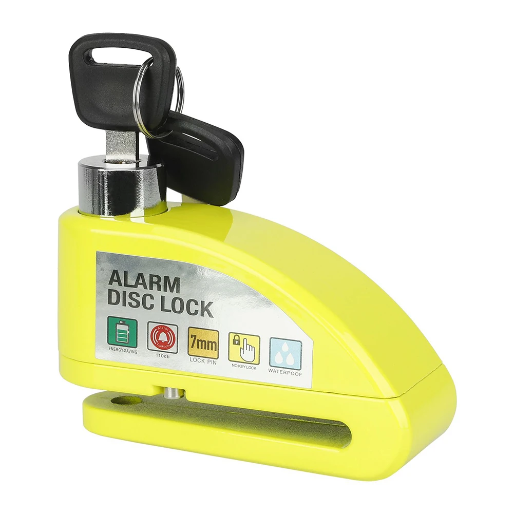 

Disc Brake Lock Anti-theft Lock Waterproof Design Wheel Disc Brake Lock With Keys Anti-Theft Disc Brake Bicycle