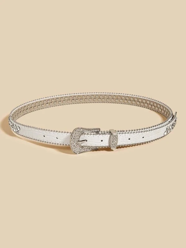

new women's full diamond belt all match belt