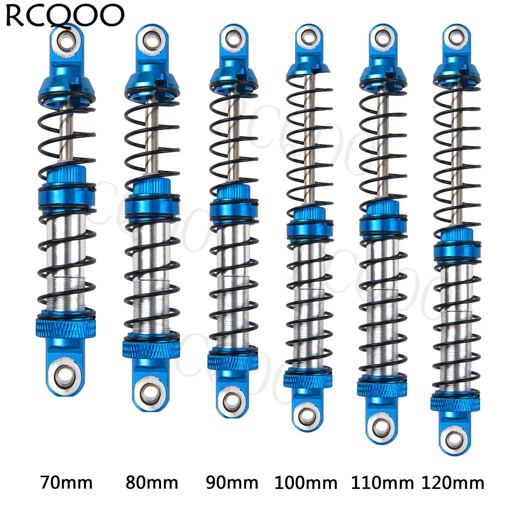 

Регулируемый металлический амортизатор 70/80/90/100/110/120 мм, амортизатор для G63 Axial SCX10 D90 90046 AXI03007 1/10 RC Rock Crawler