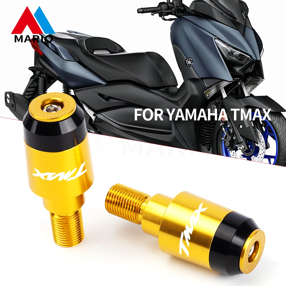

Motorcycle Accessories For YAMAHA TMAX 530 SX DX TMAX 560 T-MAX T MAX 530 TECHMAX Handlebar Grips Handle Bar Cap End Plugs