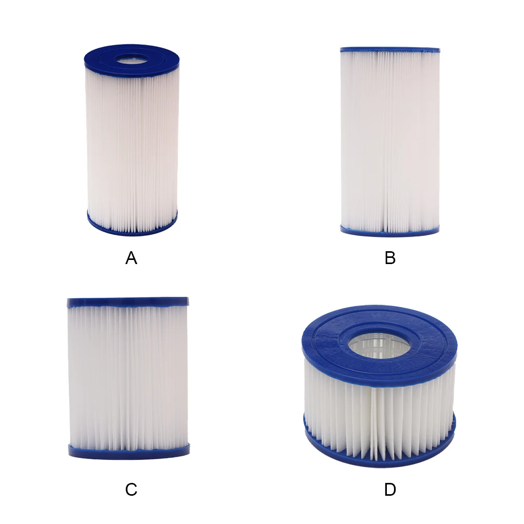 

Children Inflatable Swimming Pool Maintenance Filter Refill Pump Filters Filtration System Accessories Replacement for Intex
