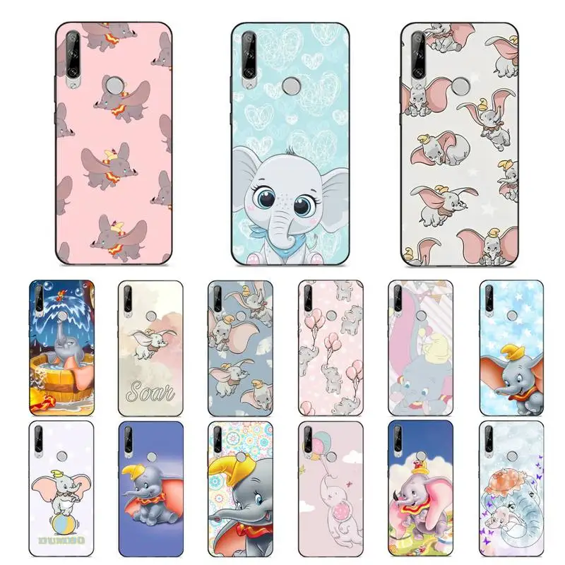 

Disney Dumbo Flying Elephant Phone Case for Huawei Y 6 9 7 5 8s prime 2019 2018 enjoy 7 plus