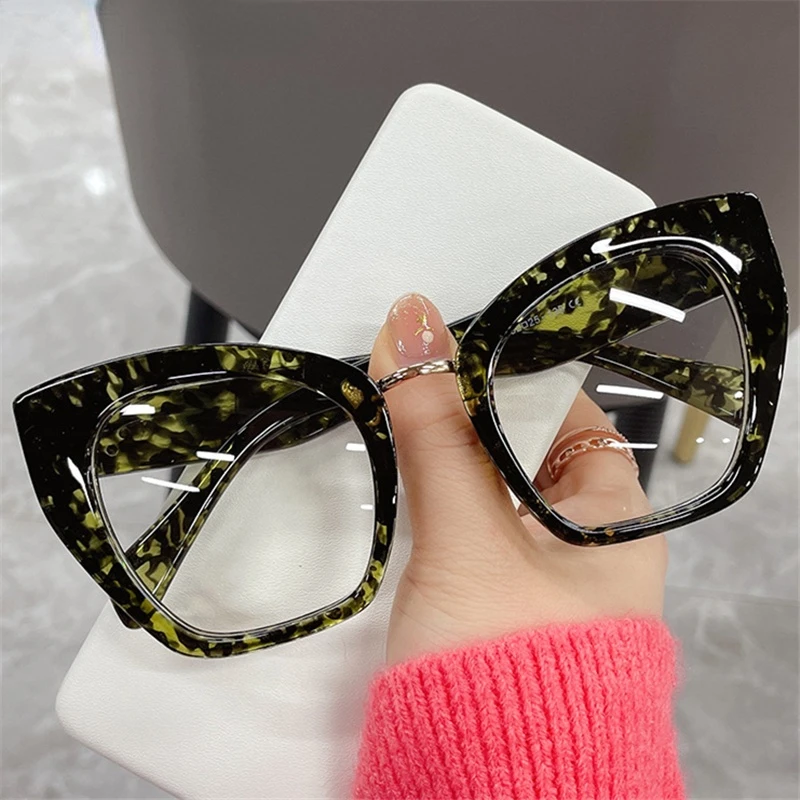 Оправа для очков с защитой от светильник Женские оправы кошачий глаз