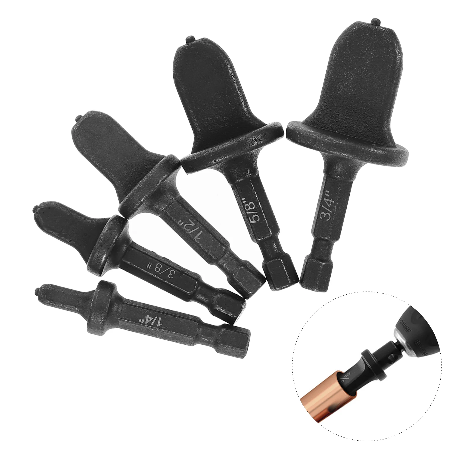 

5 PCS Copper Tube Expanding Tool Pipe Flaring Tool for Home Office Tools