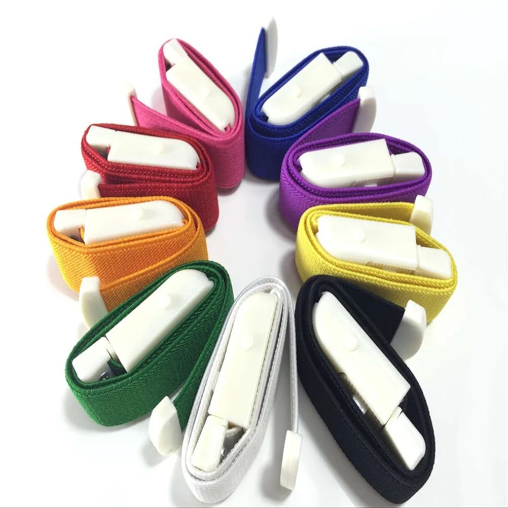 

5pcs Elastic Quick Release Sports Emergency Buckle Tourniquet (Random Color)