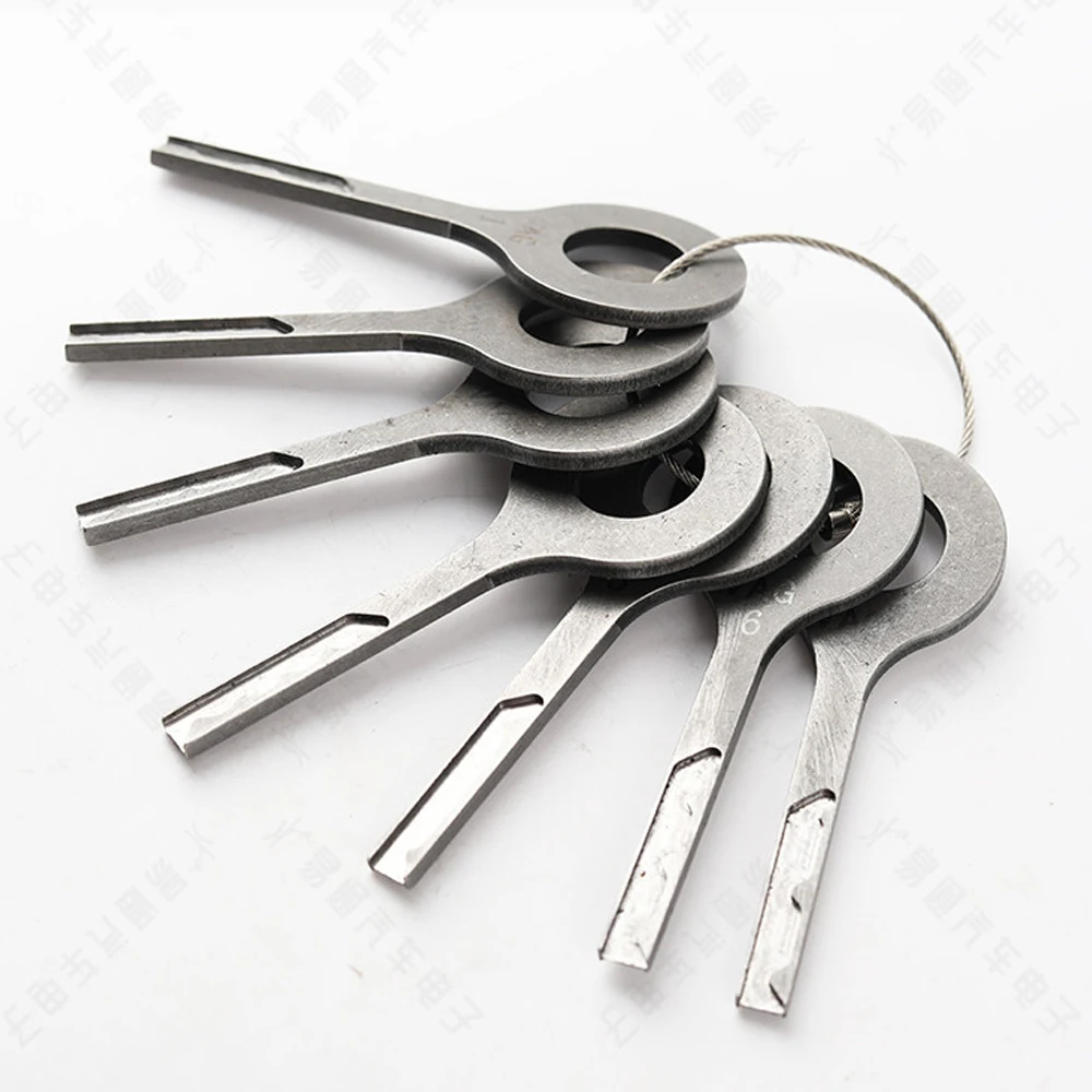 Набор слесарных ключей 7 в 1 HU66 комплект зубцов различной длины для машин VAG 2