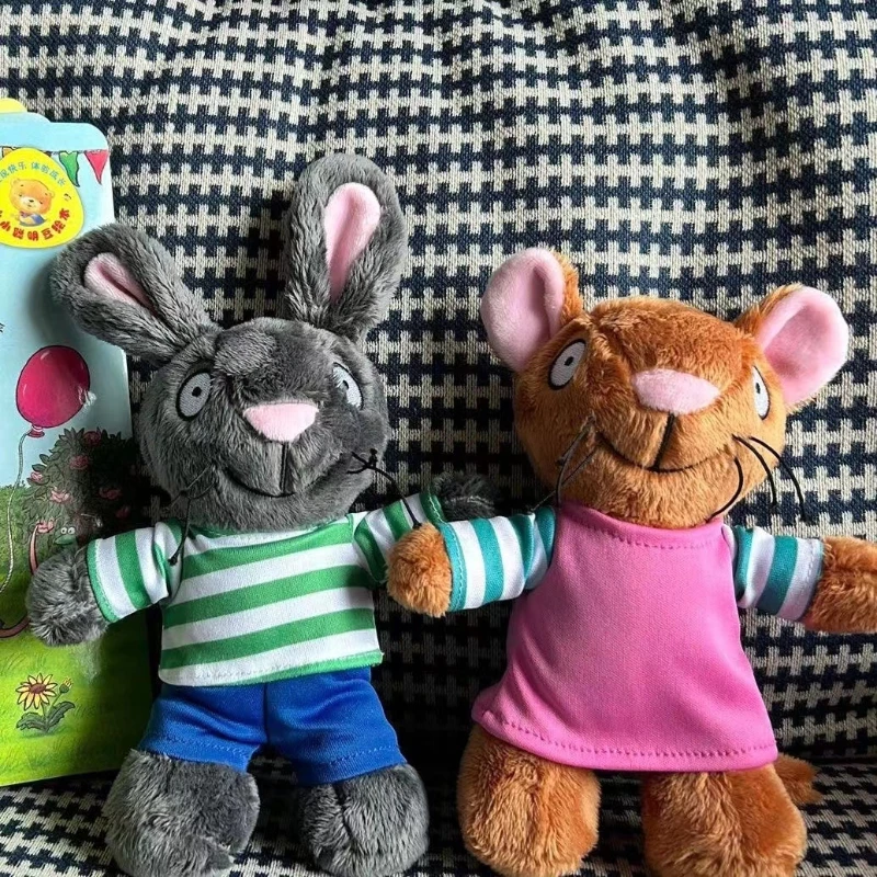 Фото Pip and Posy плюшевые игрушки, Мультяшные плюшевые кролики, мышь, детские игрушки, развивающие мягкие игрушки №5