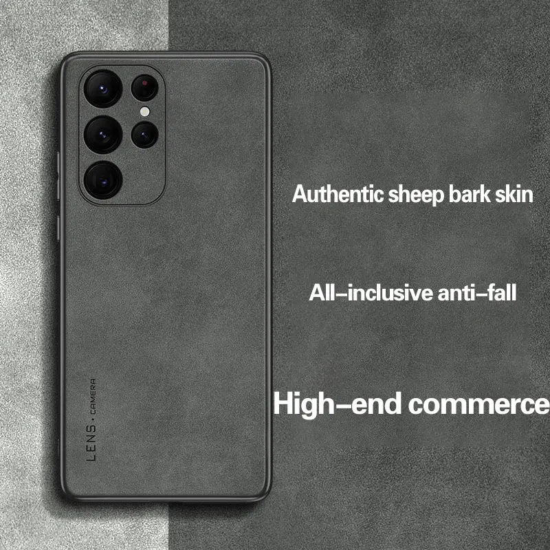 

For Samsung s23 ultra Phone case New premium case s22 ultra Premium sense s23+ lens All-inclusive Anti-fall protection Cover