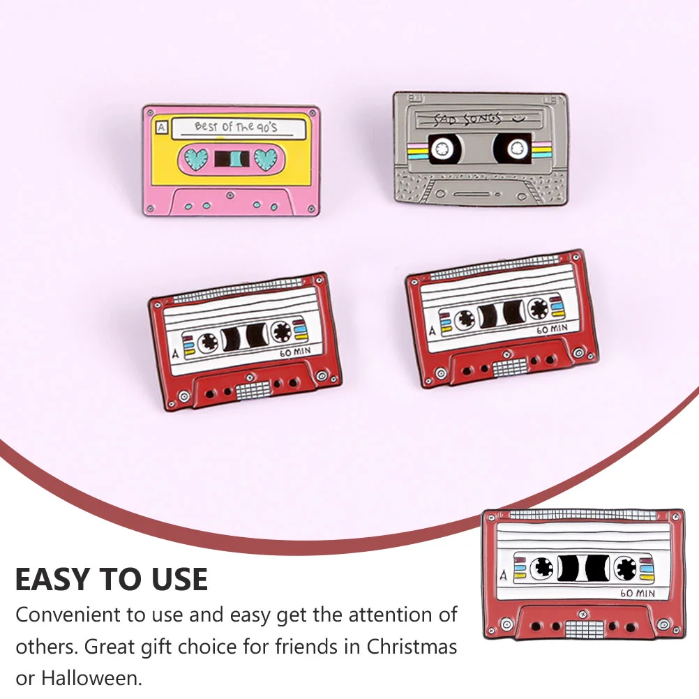 4 шт. винтажные Броши для женщин