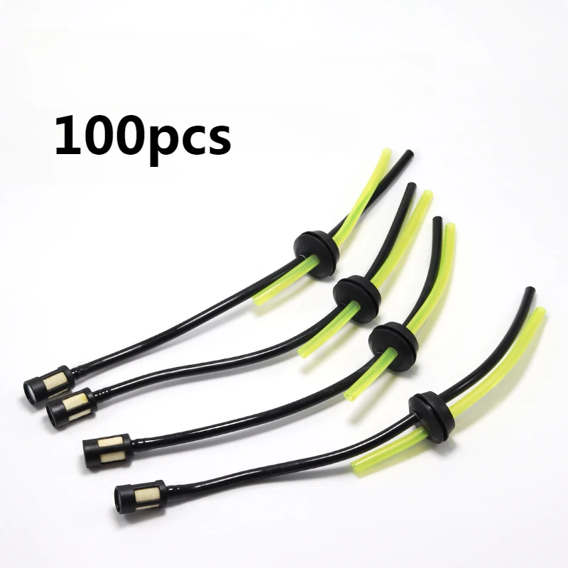 100 шт. бензопила газонокосилка резак фильтр масляная труба для газонокосилки