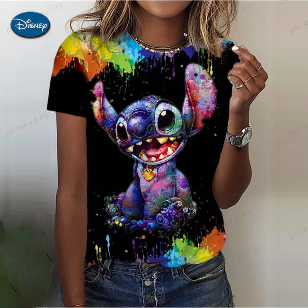 Женская футболка с круглым вырезом и 3D-принтом повседневная футболки больших