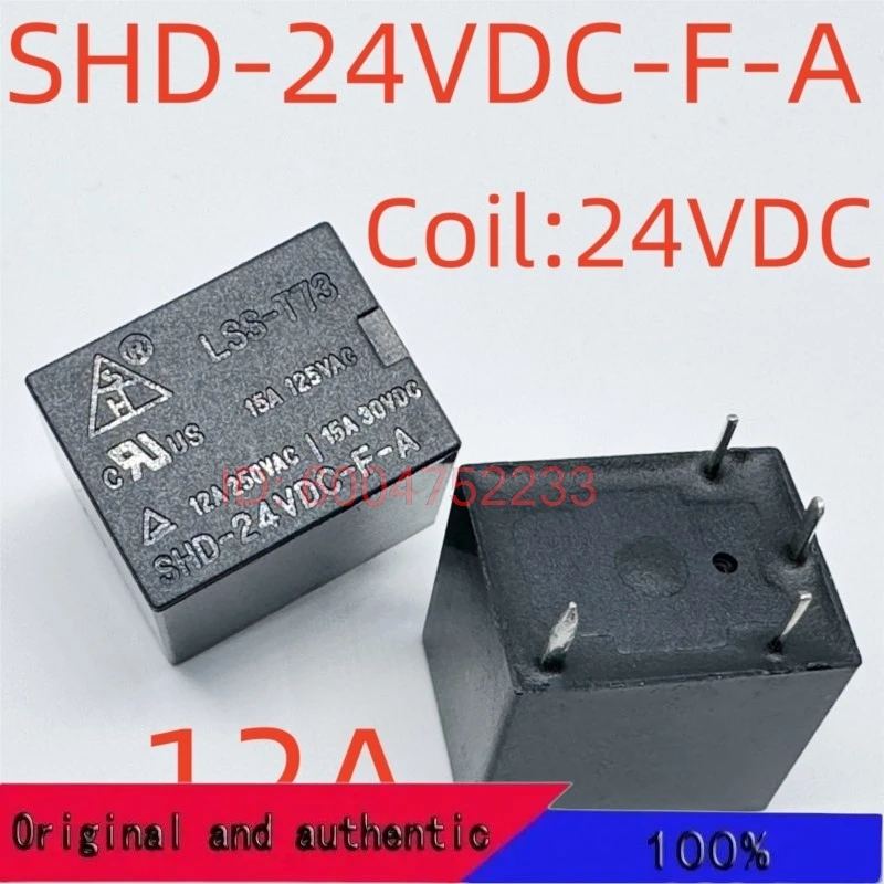 Фото 10 шт. Новое реле SHD-24VDC-F-A LSS-T73 (T78A-24V) с 4 контактами №1