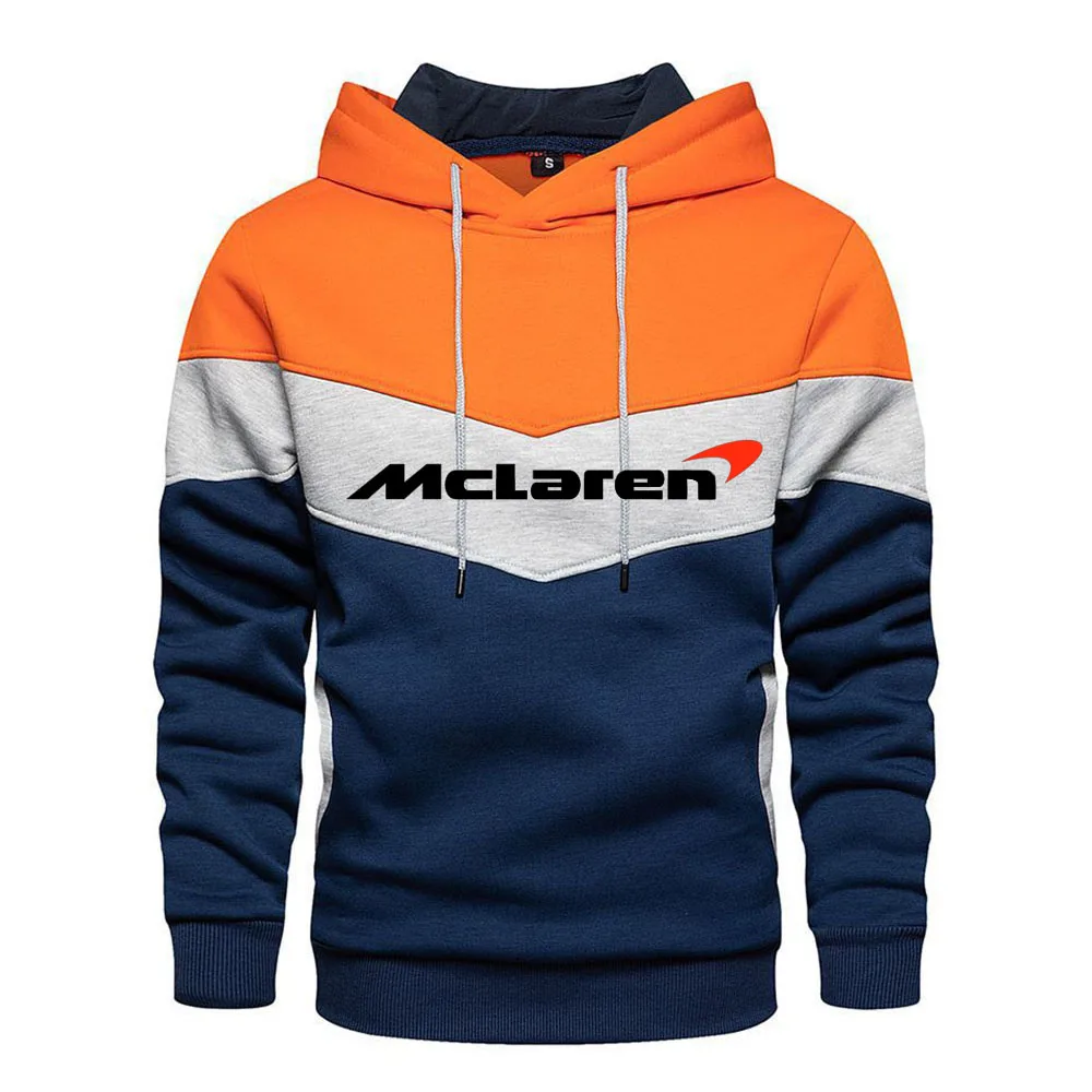 

Новинка весна-осень толстовка с капюшоном F1 Топ McLaren Racing костюм Мужская Толстовка Пуловер оверсайз Формула 1 Повседневная Толстовка