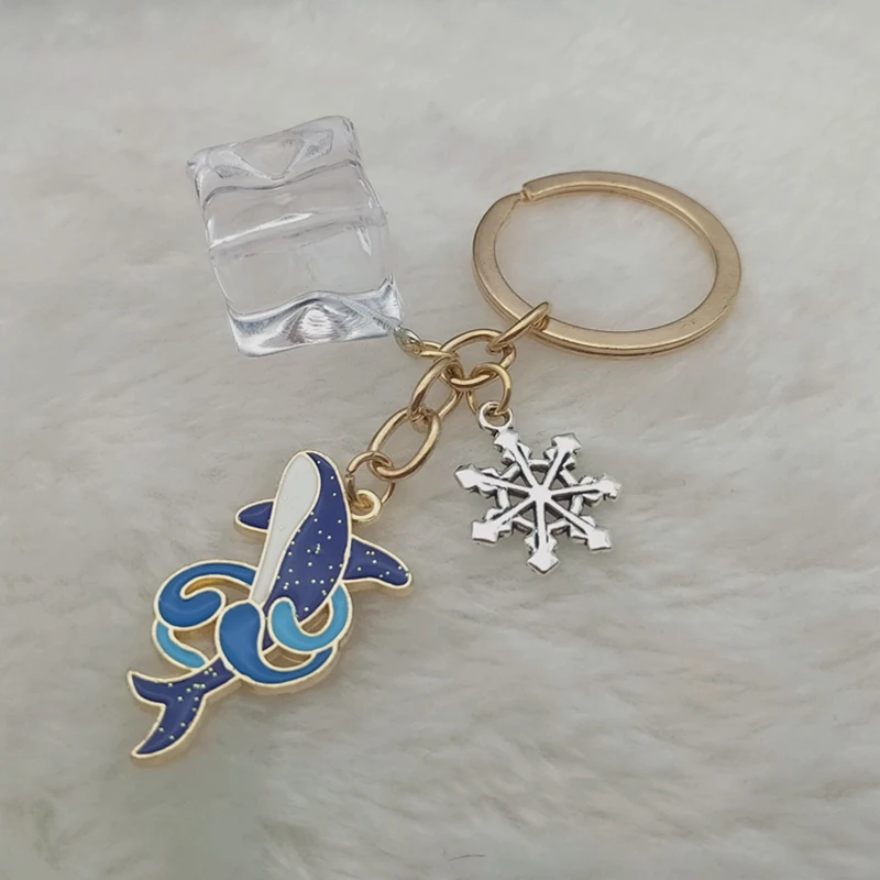 Брелок Кит ручной работы креативный милый мультяшный брелок с подвеской в виде