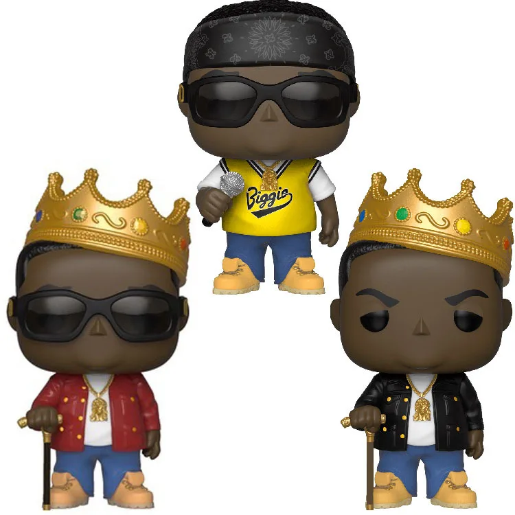 

Movie Peripherals The Notorious B.I.G. Singer Sunglasses Limited Edition 77#78#82# Vinyl Figure Collection Model Toys 10cm