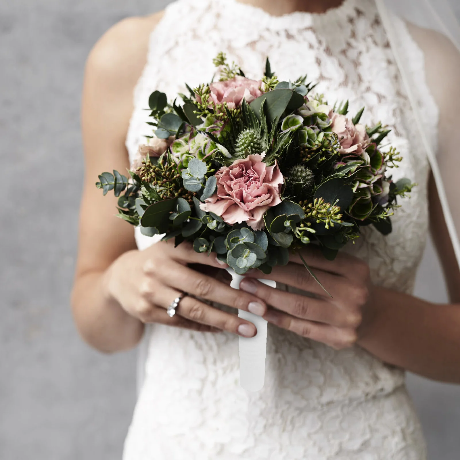 2 комплекта держателей для букетов цветочные ручки невесты пенопласт свадебные