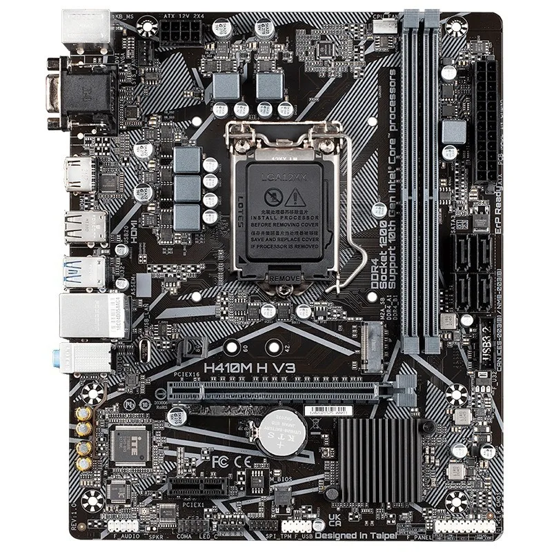 Детали подходят для совершенно новых в штучной упаковке, Gigabyte H410M-H с M.2 подходят для процессора 10-го поколения G5905 G6400 i3-10100. (art.: 3920d0771bc7c) - 3920d0771bc7c