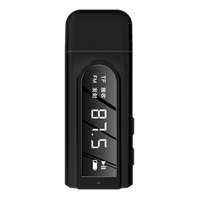 

Приемник-передатчик USB Bluetooth с ЖК-экраном, адаптер 3 в 1 Bluetooth 5,0 для ПК, телевизора, проводного динамика, наушников