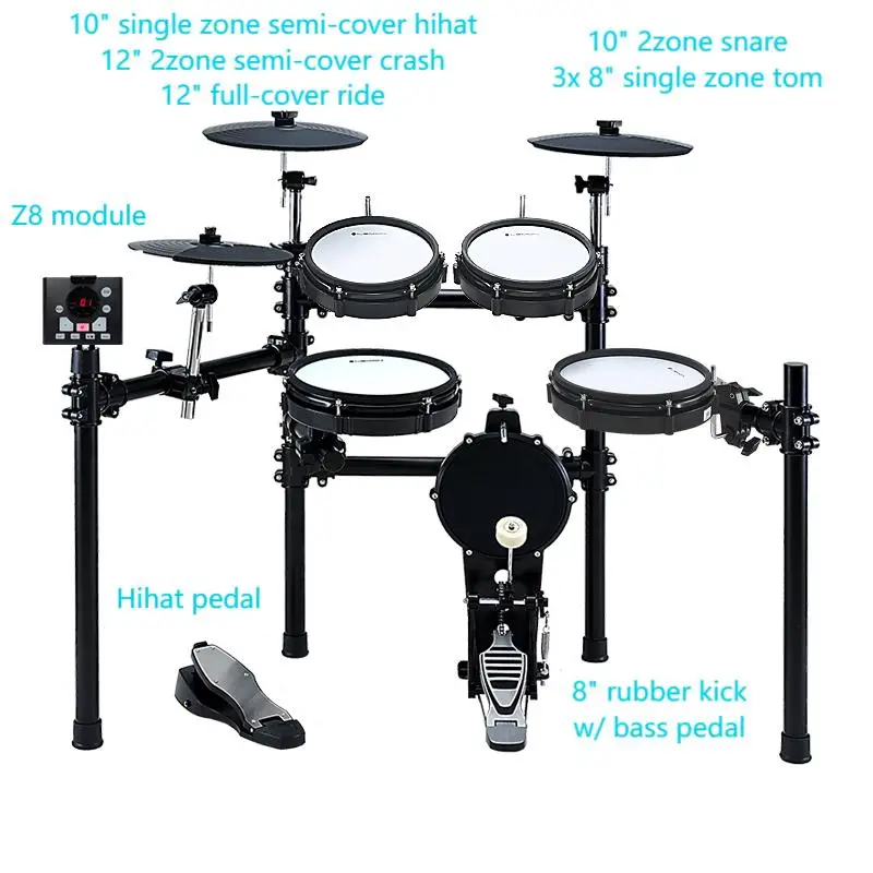 Фото Электронная барабанная установка Lemon Drum T380 №2