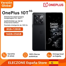 Global Version OnePlus 10T 10 T 5G Smartphone 8GB 128GB Snapdragon 8+ Gen 1 150W SUPERVOOC 4800mAhMovil Cellphone