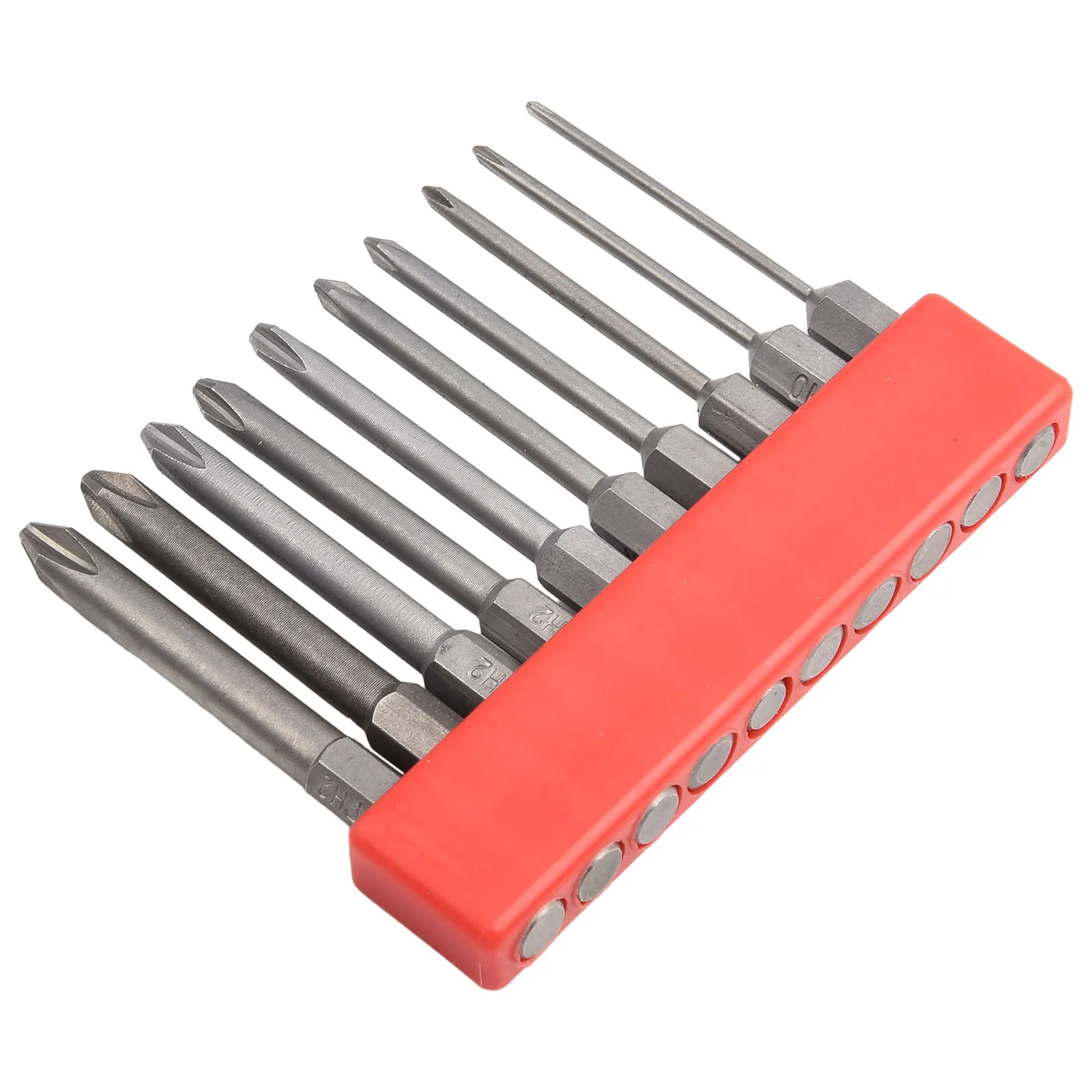 

Hand Tool 10PCS 65mm Magnetic 1/4inch Hex Electric Cross Screwdriver Bits Alloy Steel PH00 PH0 PH1 PH2 Nutdrivers Workshop Equip