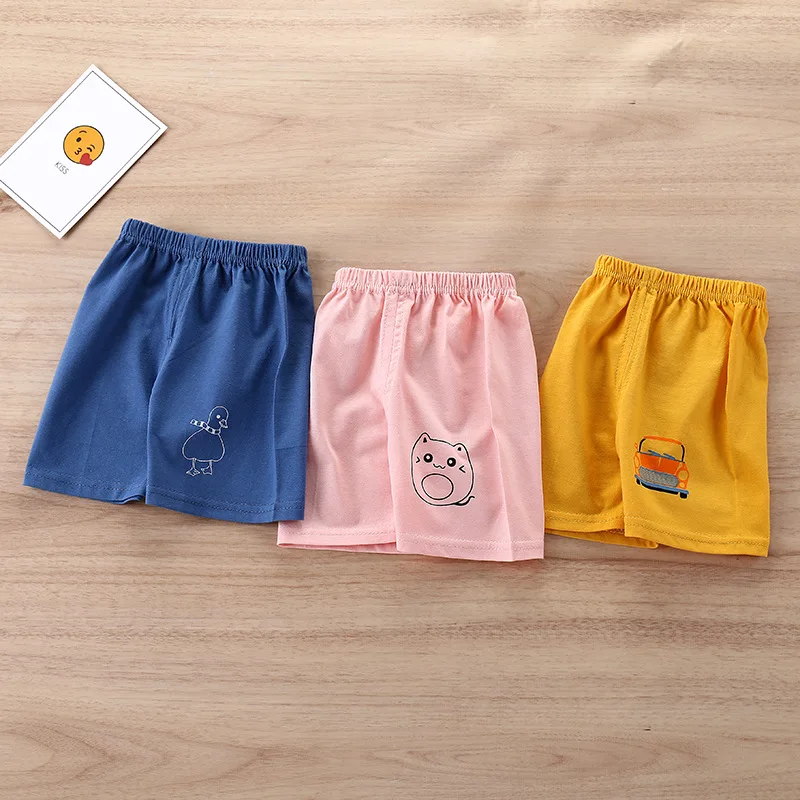 

1-Pack of Summer Boys Shorts High Quality Cotton Soft Breathable Openable Kids Shorts