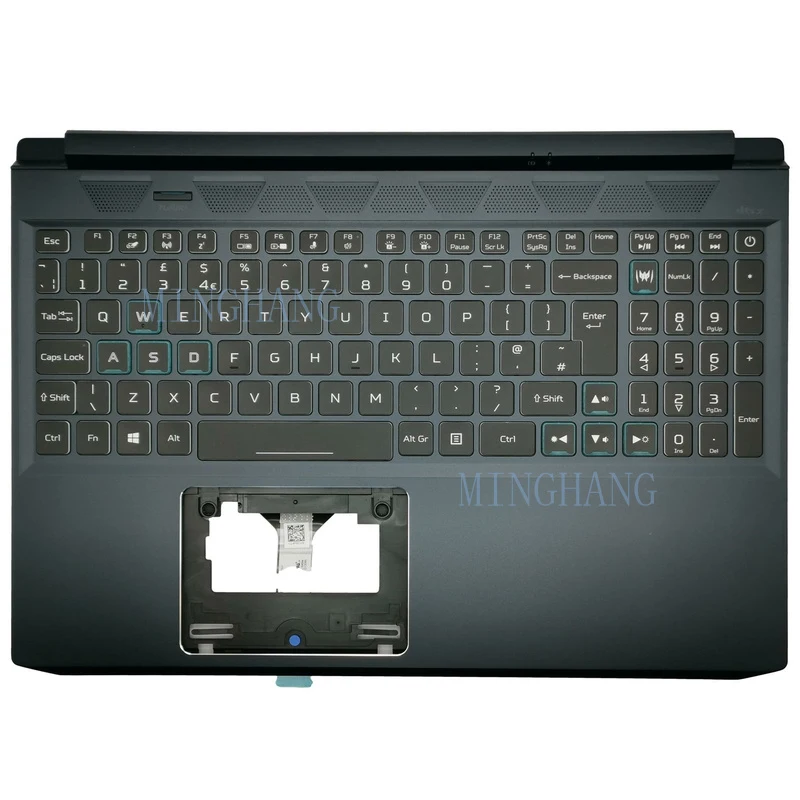 Фото Крышка для клавиатуры Acer Predator Triton PT315-53 (UK, черная) 6B.QDQN2.013 №1