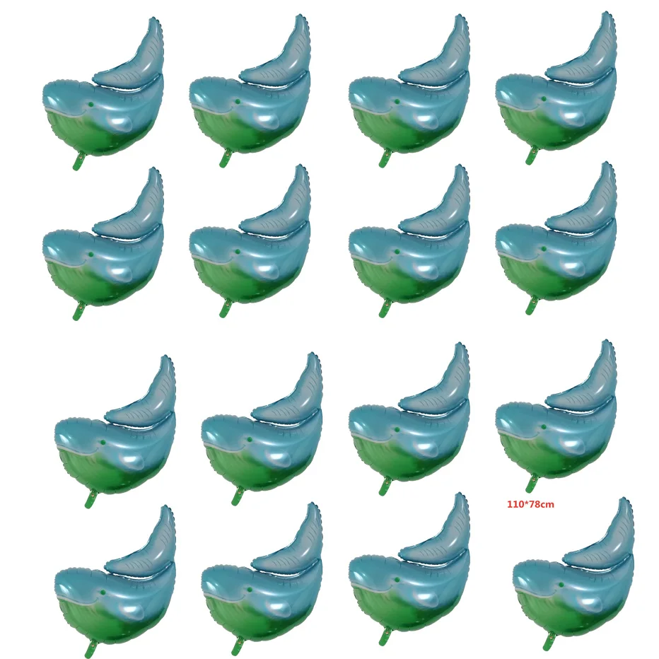

50PcsDolphin Fish Balloons Ocean Animal Air Globos Holiday Birthday Party Decoration Accessories Baby Shower Supplies Kids Toys