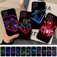 disney avengers phone case for iphone 14 13 12 mini 11 pro xs max x xr se 6 7 8 plus soft silicone cover