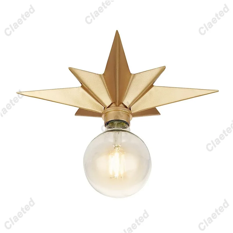 

Креативный потолочный светильник E27 Star Dual Color Дополнительный светильник для гостиной, кухни, коридора, столовой, светодиодные светильники