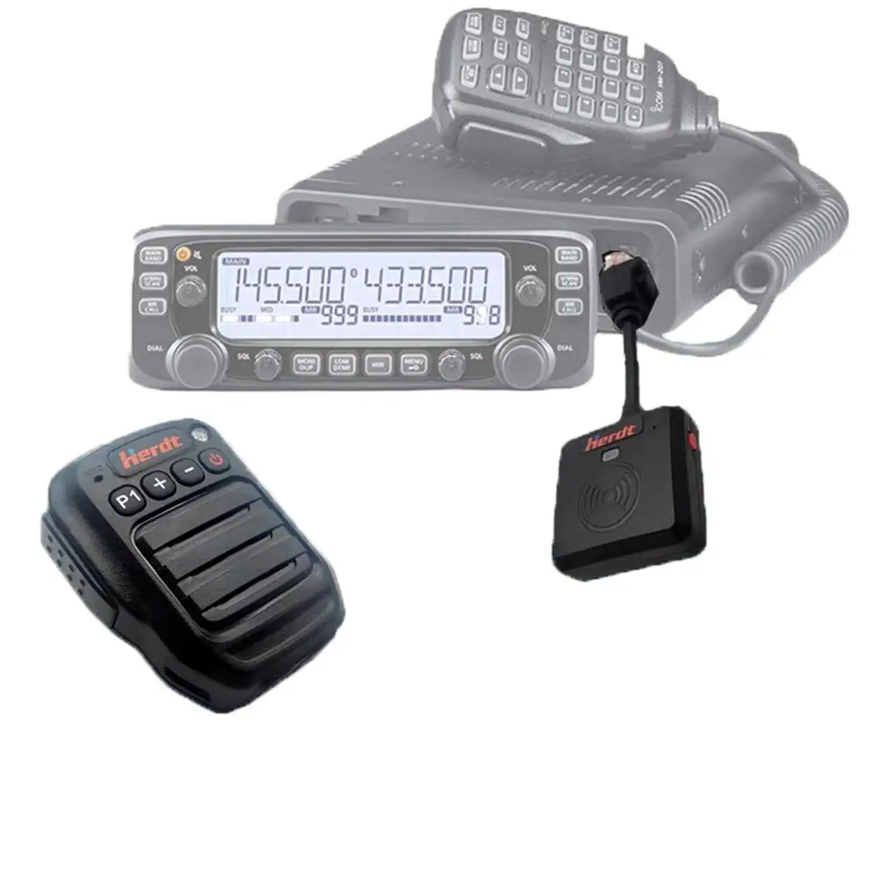 Рейтинг водонепроницаемого микрофона Bluetooth IP68 для Yaesu FT-857D FT-897D