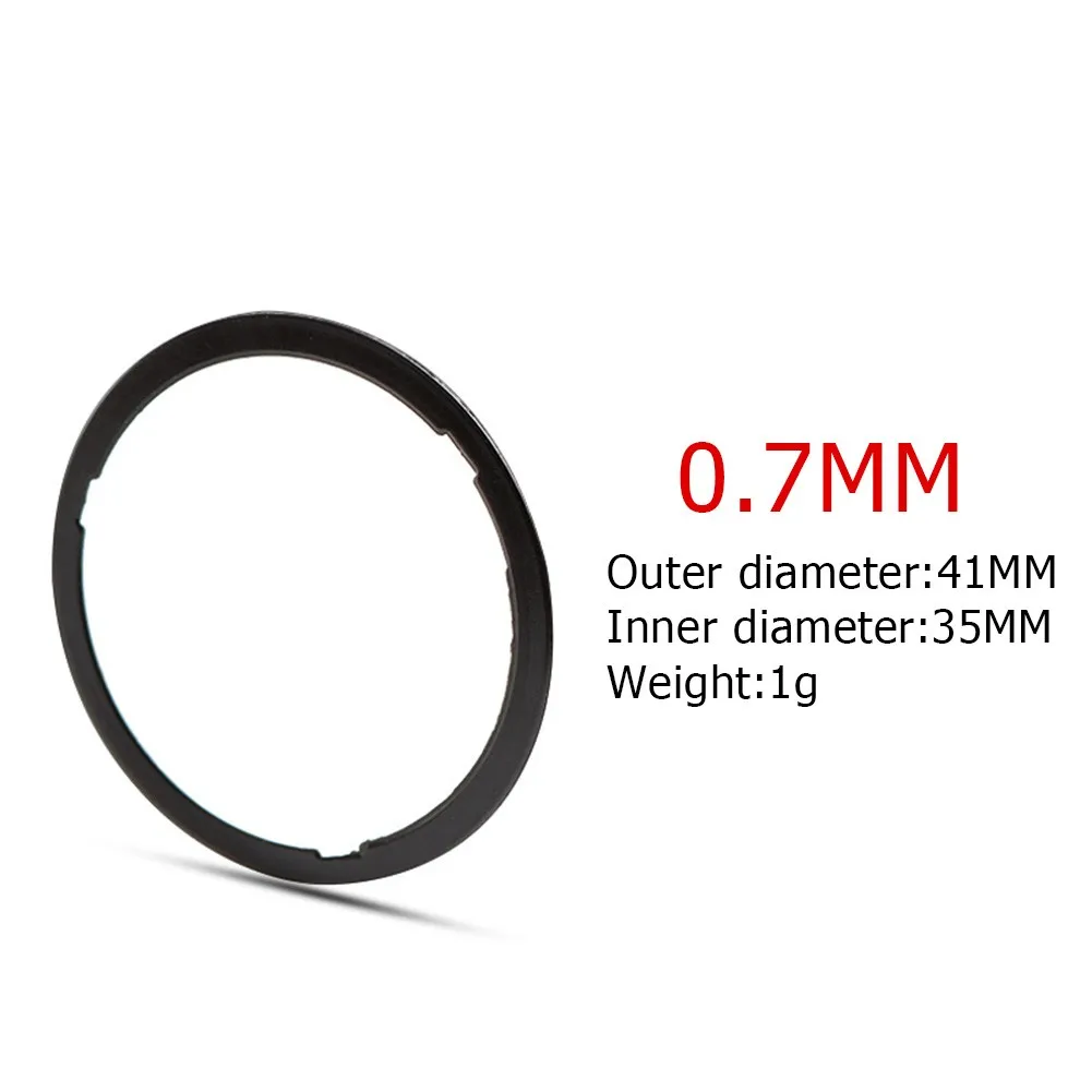 

2021 New Spacers Bike Hub Bottom Bracket Cassette Flywheel Gasket Road-Bike Spacer Washer 0.7/1.8/ 2.5mm Hot Sale On Sale