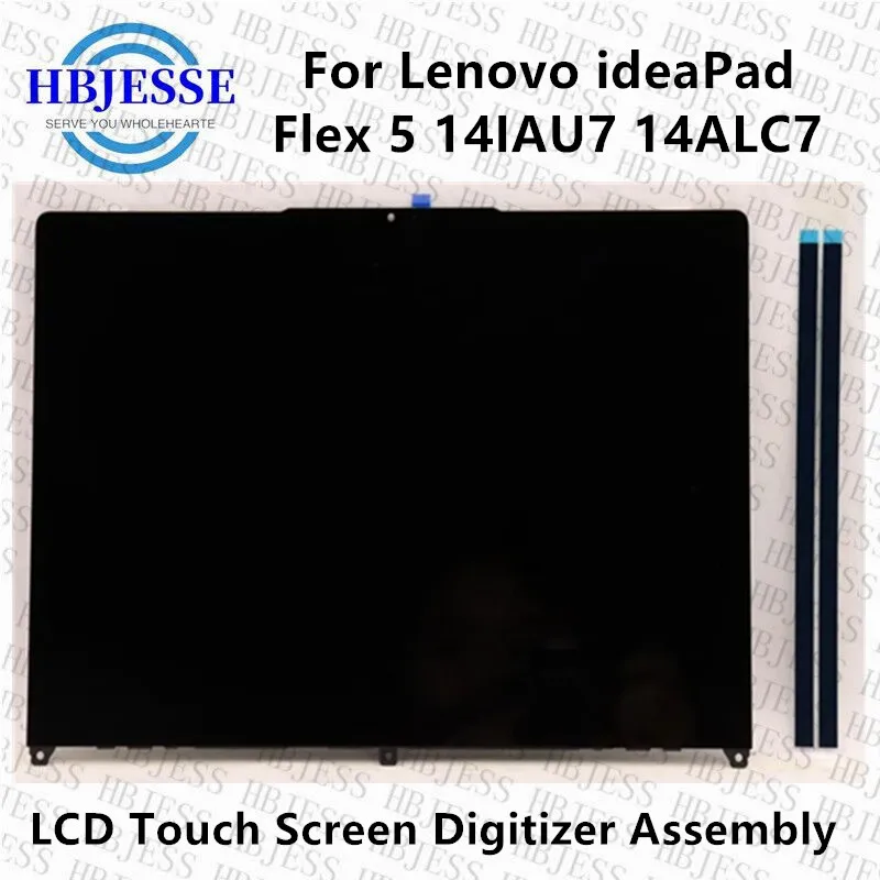 14 0 ЖК-дисплей с сенсорным экраном в сборе для Lenovo ideaPad Flex 5 14IAU7 14ALC7 14ABR8 14IRU8 82R7 82R9 82XX