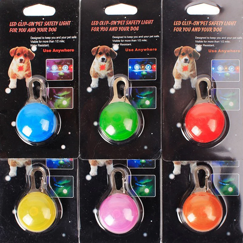 USB Перезаряжаемый светодиод для домашних собак светящийся подвесной