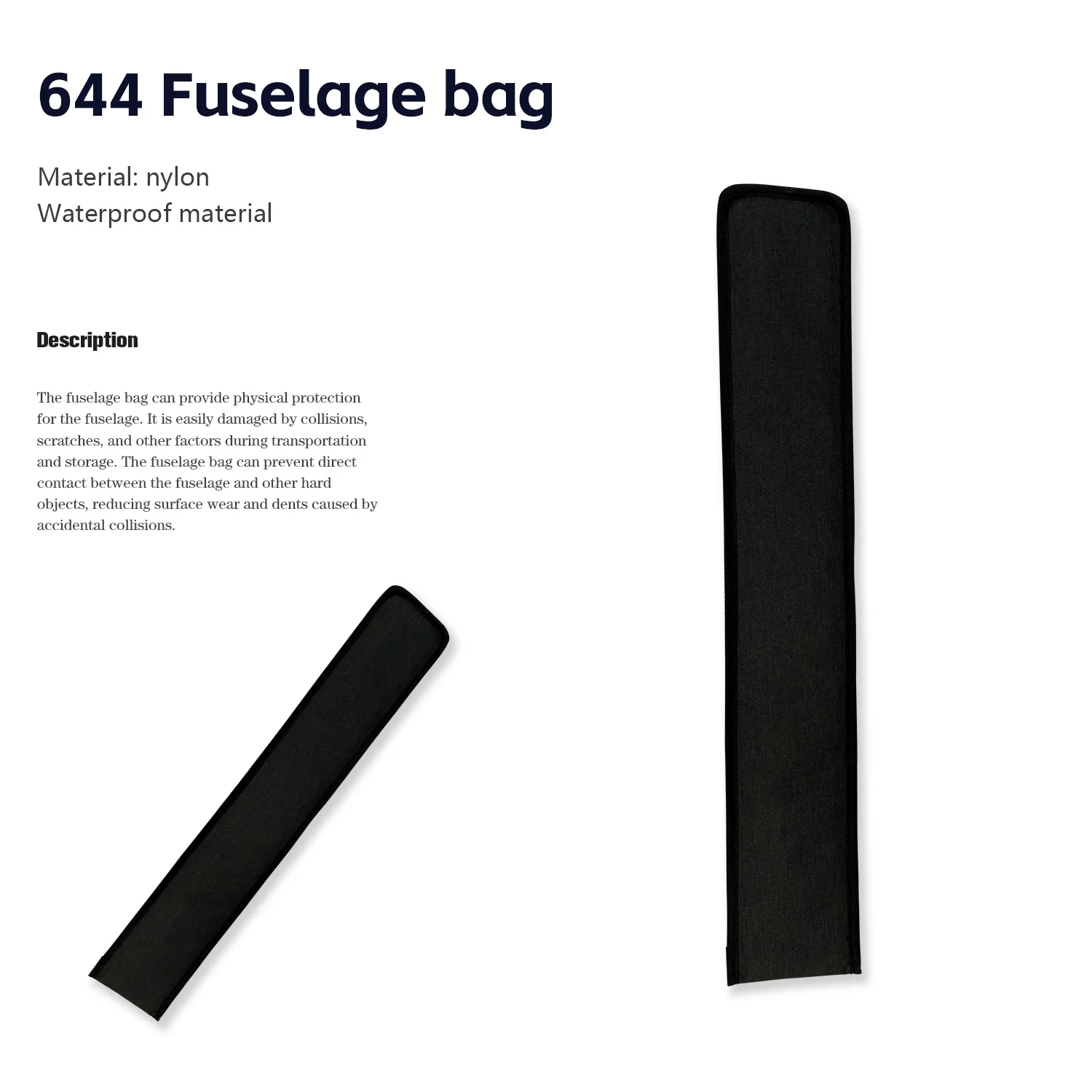 Новая водонепроницаемая защитная сумка для фюзеляжа из ПВХ 644 мм 765 универсальные