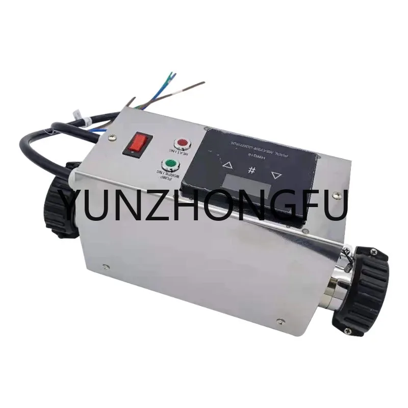 

3 кВт, 220 В, нагреватель для бассейна, электрический нагреватель для бассейна и спа-ванны, аксессуары для бассейна с термостатом 220 В