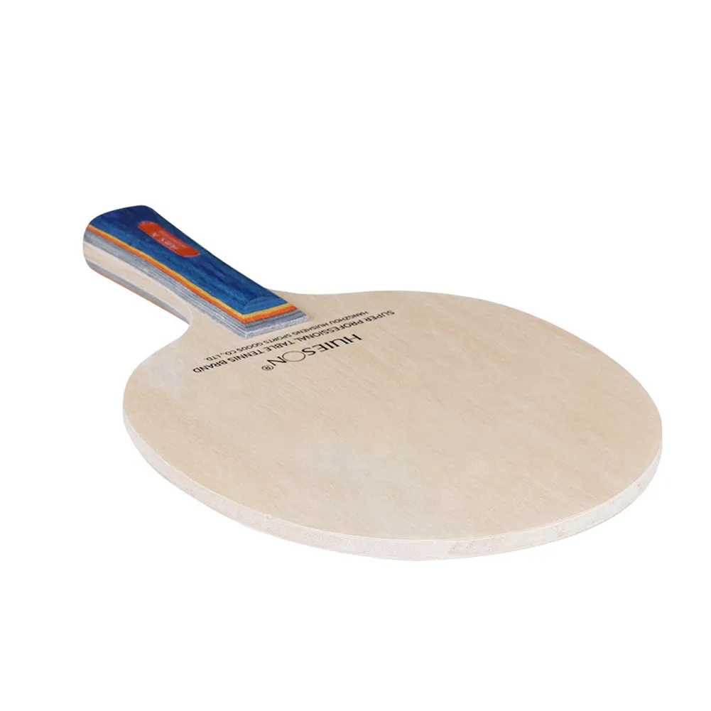 

Table Tennis Racket Bottom Plate 5 Ply Wood Blade Paddle Short Handle Pen-hold Shockproof Blade Paddle Table Tennis Racket