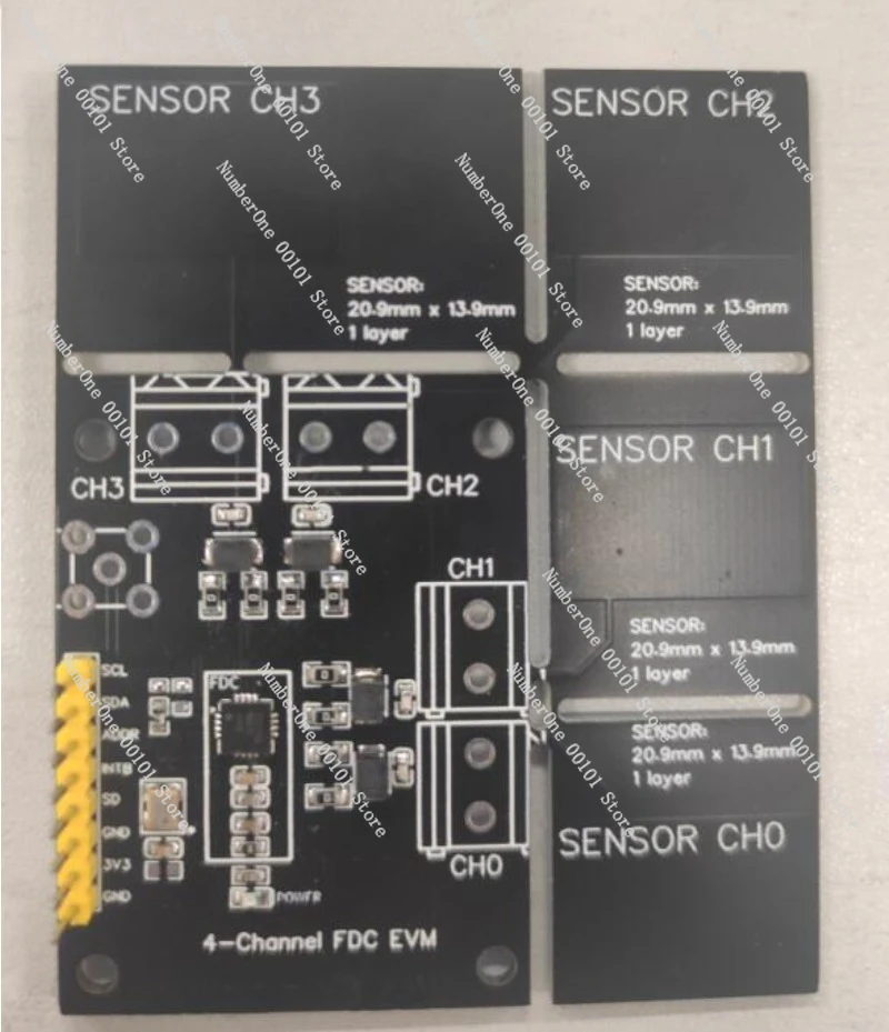 Модуль FDC2214 емкостный датчик электронный дизайн соревнование распознавание