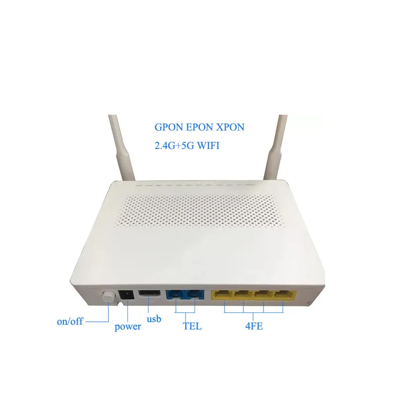 Терминал GPON ONU ONT 4FE LAN HG8346M + 2 кастрюли 4 GWiFI 1USB Сетевое оборудование