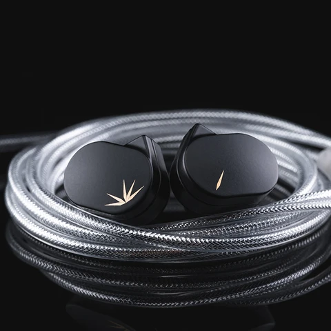 Высокопроизводительный Динамический драйвер MOONDROP CHU II IEMs, сменный кабель, наушники-вкладыши