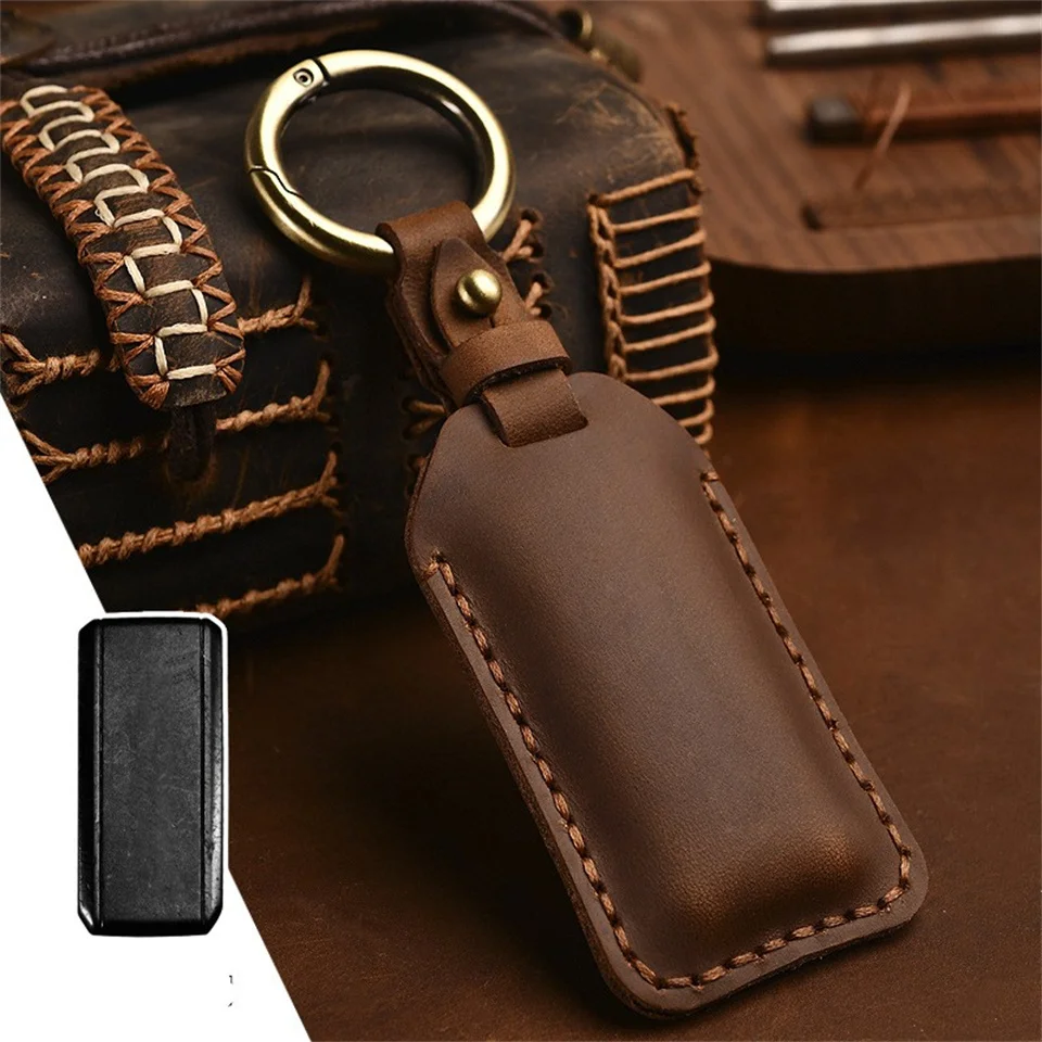 

Кожаный чехол для ключей от автомобиля, чехол для ключей, автомобильный смарт-брелок для Volvo S60 V60 S90 V90 Xc40 C40 Xc60 Xc90 Polestar 2 3 4 5 6