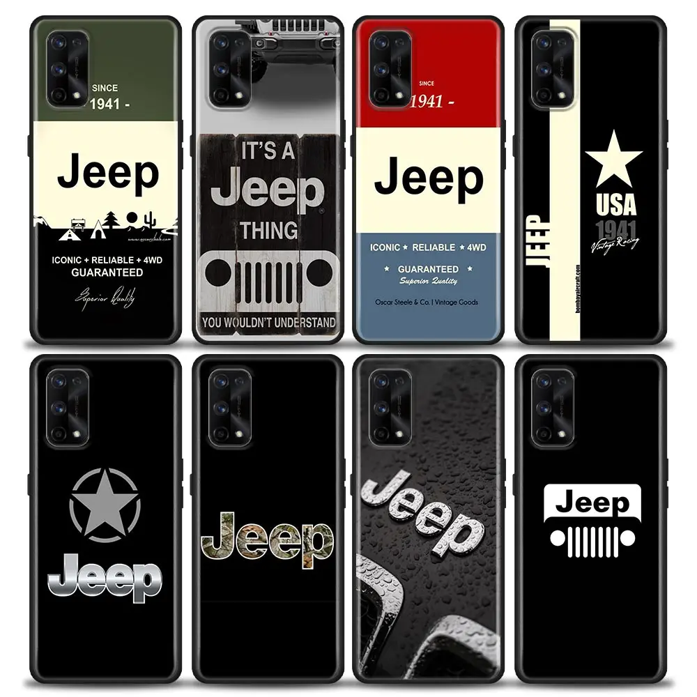 

Grand Cherokee Wrangler J-Jeep For Realme C35 C33 C31 C30 C30S C21 C21Y C20 C15 C12 C11 C3 C2 GT Neo 2 Pro NARZO 50 50I 50A Case